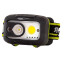 Фонарь налобный ЯРКИЙ ЛУЧ LH-450A MA-HALO 5W LED +3W COB max.450 лм, 3 реж
