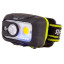 Фонарь налобный ЯРКИЙ ЛУЧ LH-450A MA-HALO 5W LED +3W COB max.450 лм, 3 реж