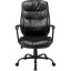 Кресло BN_Dp_EChair-559 TPU кожзам черный, металл черный