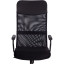 Кресло UT_Easy Chair 618 сетка/кож.зам, черный, 36-6/W-11