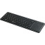 Клавиатура Oklick 830ST черный USB беспроводная slim Multimedia Touch