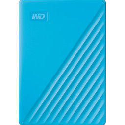 Портативный HDD WD My Passport 4Tb 2.5, USB 3.0, синий, WDBPKJ0040BBL-WESN