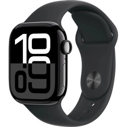 Смарт-часы Apple Watch Series 10 A2986 42мм OLED черный (MWWE3LW/A)