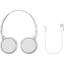 Наушники Philips TAH4209WT/00, Bluetooth, накладные, белый