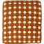 Покрывало из хлопка Polka dots карамельного цвета Essential, 180х250 см