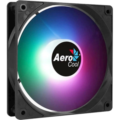 Вентилятор Aerocool Frost 12 RGB чер. 4-pin (FROST 12 PWM FRGB 4P) Ret