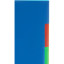 Разделитель листов 5 цв. пластик, Attache Economy