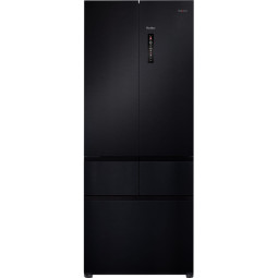 Холодильник TESLER RFD-427BI GRAPHITE, (French-Door), частично встраиваемый