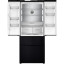 Холодильник TESLER RFD-427BI GRAPHITE, (French-Door), частично встраиваемый