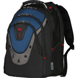 Рюкзак WENGER 16, синий, полиэстер/ПВХ, 37 x 26 x 47 см, 27 л