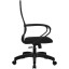 Кресло MT_EChair SU-C-8 сетка/ткань черный подл.130/осн.001