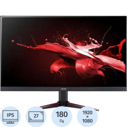 Монитор ACER Nitro VG270M3bmiipx (UM.HV0EE.303) 27/FHD/IPS/180Hz/250cd/1ms