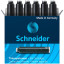 Картридж чернильный для перьевой ручки  SCHNEIDER чер. 6шт./уп. Германия