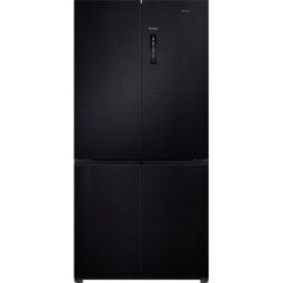 Холодильник TESLER RCD-547BI GRAPHITE, (Cross-Door), частично встраиваемый