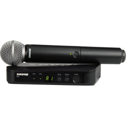 Радиосистема Shure BLX24E/SM58-M17, одноканальная с ручным передатчиком