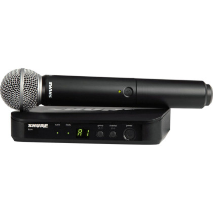 Радиосистема Shure BLX24E/SM58-M17, одноканальная с ручным передатчиком