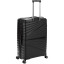 Чемодан TORBER Nevo, черн, полипроп, 49 х 28 х 76 см, 95 л, T2207L-Black