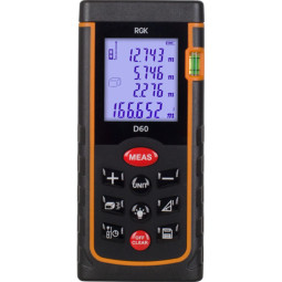 Дальномер лазерный RGK D60 С ПОВЕРКОЙ