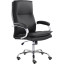 Кресло UP_EChair СН-701 Куба В хром ХДП Ср S-0401 (черный)
