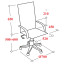 Кресло UP_EChair СН-701 Куба В хром ХДП Ср S-0401 (черный)