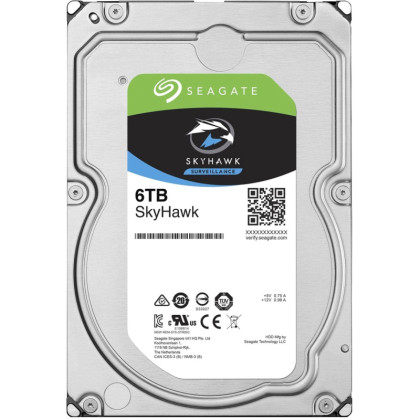 Жесткий диск Seagate SkyHawk 6TB, SATA, 5400rpm, 256MB(ST6000VX001)