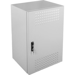 Шкаф настенный ЦМО ШТВ-Н, IP55, 12U, металл,600х600х500мм, серый с нагр/охл