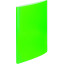 Папка файловая на 60 файлов Attache Neon А4 плотность 500мкм салатовый