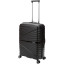 Чемодан TORBER Nevo, черн, полипроп, 45 х 26 х 66 см, 66 л, T2207M-Black