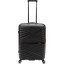 Чемодан TORBER Nevo, черн, полипроп, 45 х 26 х 66 см, 66 л, T2207M-Black