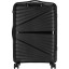 Чемодан TORBER Nevo, черн, полипроп, 45 х 26 х 66 см, 66 л, T2207M-Black