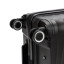 Чемодан TORBER Nevo, черн, полипроп, 45 х 26 х 66 см, 66 л, T2207M-Black