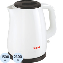 Чайник Tefal KO150130, 2400ВТ, 1,5 л., белый (3045386373352)