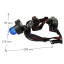 Фонарь налобный Ultraflash E1334 (акк.3,7В,3LED,4В