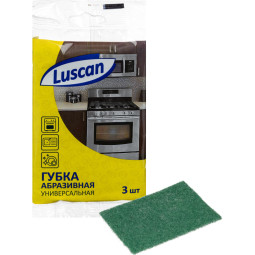 Пад ручной Губки абразивные Luscan 130x90x4 мм 3шт/уп