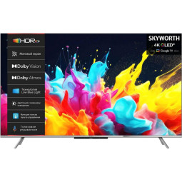Телевизор Skyworth 50Q66G, QLED, UHD, смарт (Google TV)