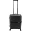 Чемодан TORBER Nevo, черн, полипроп, 40 х 25 х 55 см, 32 л, T2207S-Black