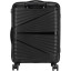 Чемодан TORBER Nevo, черн, полипроп, 40 х 25 х 55 см, 32 л, T2207S-Black