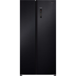 Холодильник TESLER RSD-537BI GRAPHITE, (Side-by-Side) частично встраиваемый