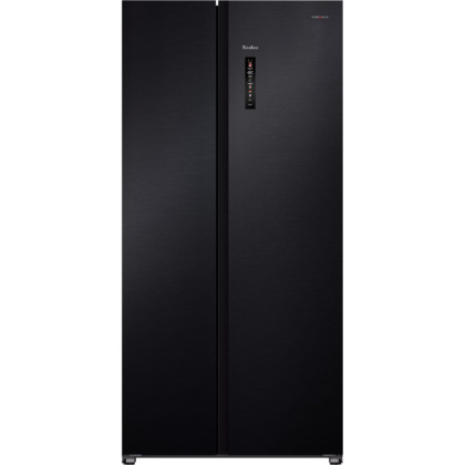 Холодильник TESLER RSD-537BI GRAPHITE, (Side-by-Side) частично встраиваемый