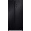 Холодильник TESLER RSD-537BI GRAPHITE, (Side-by-Side) частично встраиваемый
