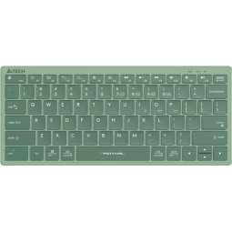 Клавиатура A4Tech Fstyler FBX51C MATCHA GREEN USB/беспр/BT/RadioSlimMultim