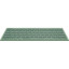 Клавиатура A4Tech Fstyler FBX51C MATCHA GREEN USB/беспр/BT/RadioSlimMultim