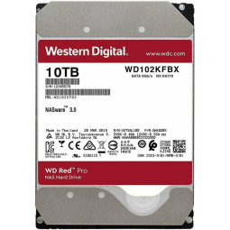 Жесткий диск Western Digital Red Pro 10TB, SATA, 7200rpm, 256MB(WD102KFBX)