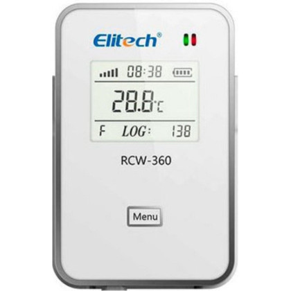 Измеритель Регистратор температуры и влажности Elitech RCW-360P-TH-EN 4G