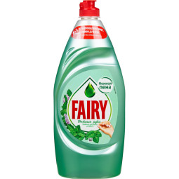 Средство для мытья посуды Fairy нежные руки чайное дерево и мята 900мл