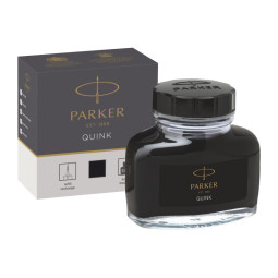 Чернила 57мл PARKER черные 1950375 Франция