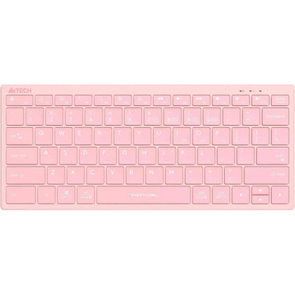 Клавиатура A4Tech Fstyler USB/беспров.BT/Radio slim Multimedia(FBX51C PINK)
