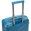 Чемодан TORBER Nevo, синий, полипроп, 40 х 25 х 55 см, 32 л, T2207S-Blue