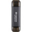 Портативный SSD Transcend 2Tb, USB 10Gbps, Type-C/Type-A, Черный