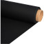 Фон бумажный Raylab 009 Black 1,35x6м черный